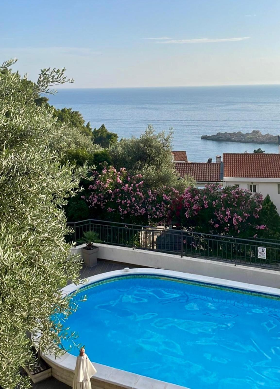 Apartments Kentera Lux Sveti Stefan Exterior foto